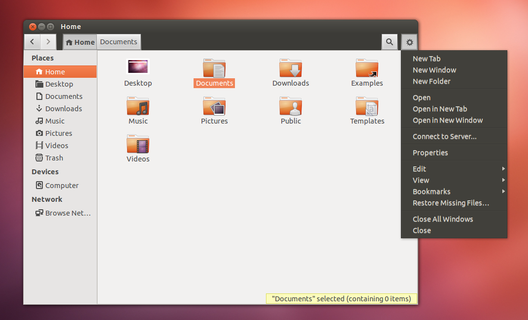 Nautilus ubuntu